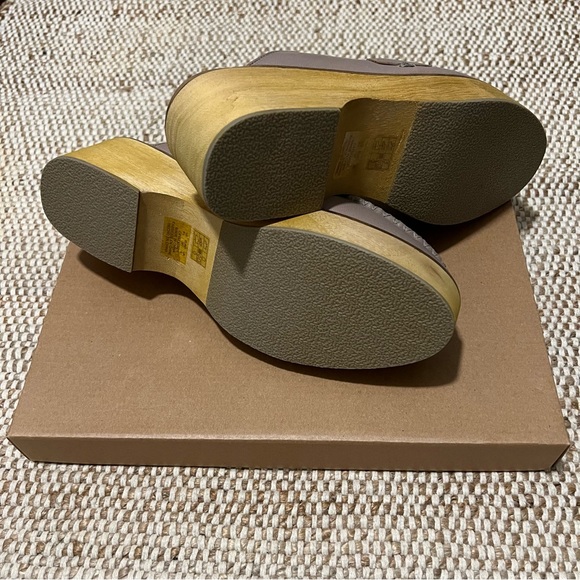 NWT Kelsi Dagger Platform Leather Loafer Clog - Picture 5 of 7